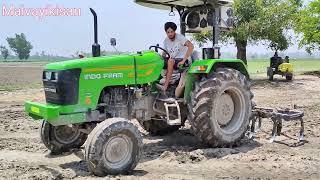 अगर सभी ट्रेक्टर करने लग जाए ये काम तो बात बन जाए मजे बांध दिए Indo farm 3055 NV 60Hp Tractor review