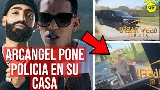 ARCANGEL ESTA ASUSTADO PONE POLICIA EN SU CASA TRAS AM3NAZAS