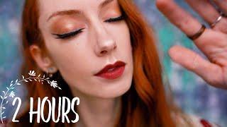 ASMR 2 HOURS+  Sleepy Slow Fluffy Mic Brushing & Blowing 