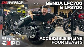 Auto Expo 2023 - Benda LFC 700 and LFS 700 Unveiled  Walkaround Review  Packing Some Real Muscle