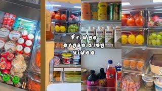 Satisfying fridge organizing and restocking videos  ASMR satisfying ️ tiktok compilations 