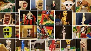 All LEGO TREVOR HENDERSON creatures  Trevor Henderson’s Creepy World Compilation 1234 & 5