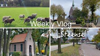 a tour of Steensel a small village just outside of Eindhoven Netherlands  RELAXING SILENT VLOG #4