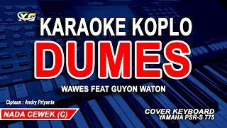 Dumes Karaoke Nada Wanita - Koplo WAWES Feat GUYON WATON