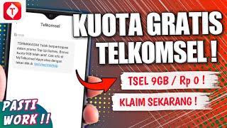 🟢 Klaim Kuota Internet 9GB Gratis Cara Mendapatkan Kuota Gratis Telkomsel 2023