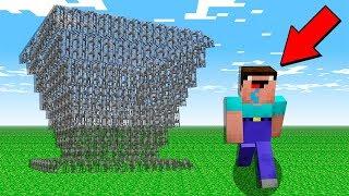 НУБ ПРОТИВ НЕВИДИМОГО ЦУНАМИ ИЗ ЗАБОРА МАЙНКРАФТ КАК ВЫЖИТЬ НУБУ MINECRAFT ТРОЛЛИНГ ЛОВУШКА МУЛЬТИК