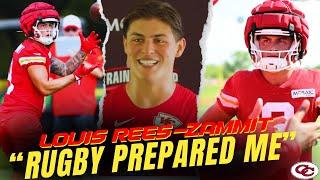 Louis Rees-Zammit Speaks On Chiefs Training Camp Experience So Far │ LRZ Highlights