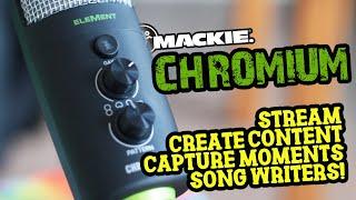 MICMIXERINTERFACE  Mackie EM Chromium USB Microphone