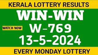 kerala lottery result today win win w-769 today 13-5-24 lottery