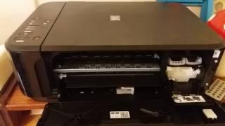 Canon Pixma  MG 3650  Changing Ink Catridges.