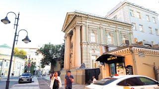 ⁴ᴷ⁶⁰ Walking Moscow Moscow Center - from Tretyakovskaya Metro Station along Pyatnitskaya Street