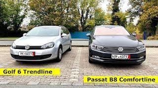 Разумный выбор в доступном бюджете  Покупаем в Германии VW Golf6 и Passat B8