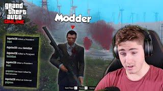 I Spectated a MODDER in GTA Online...