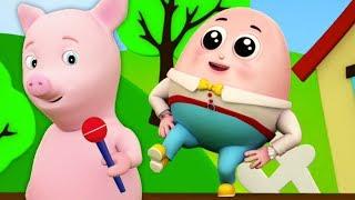 Humpty Dumpty saß an der Wand  Deutscher Reim für Kinder  Kinderreim  Kids Song  Humpty Dumpty