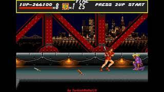 Bare Knuckle Sega Mega Drive - Longplay - Blaze Fielding  Hardest Difficulty