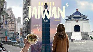 TAIWAN VLOG  — exploring Taipei 101 Jiufen Shilin Night Market Ximending  jangtravels