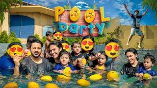 SUMMER POOL PARTY WITH FAMILY   Zohan Ki Pro Max Swimming   Bacho K Sath Bachy Ban Gaye ️
