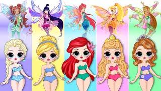 Disney Princess Get Winx Club Fairy Fashion  30 DIYs Fun For Kids
