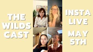 Sarah Streicher Amy B. Harris & Season 2 Cast  The Wilds  Insta Live - May 5th