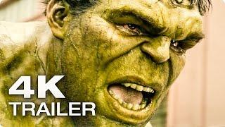 AVENGERS 2 Age Of Ultron Extended Trailer German Deutsch  2015 4K