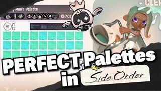 GET EASY PERFECT PALETTES in Splatoon 3 SIDE ORDER Spoiler Warning