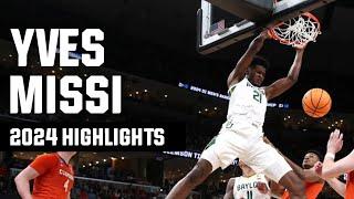 Yves Missi 2024 NCAA tournament highlights