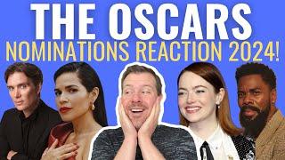 Oscar Nominations Reaction Video 2024