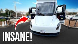 TESLA SEMI First ever walkthrough