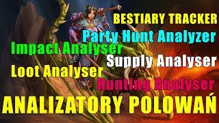 ANALIZATORY POLOWAŃ - TIBIA PODSTAWY - Analytics Selector - Bestiary Tracker