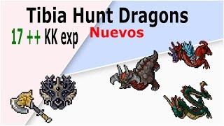 tibia hunts Dragones 17kk++  cave Nueva Hardcoere