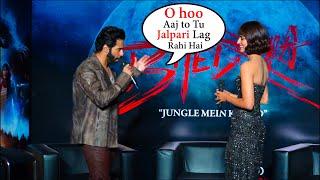 Varun Dhawan Making Fun Of Kirti Sanon At Bhediya Trailer Launch Event