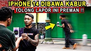 KETIKA TITIP IPHONE 14 KE PREMAN EH DI BAWA KABUR  Muhammad Hasan Abdillah