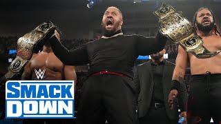 FULL MATCH The Bloodline win the WWE Tag Team Title from #DIY SmackDown Aug. 2 2024