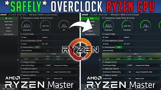 *SAFELY* OVERCLOCK your RYZEN CPU for GAMING in 2024