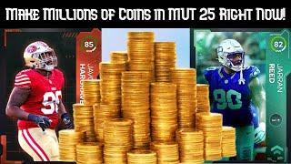 Make Millions of Coins RIGHT NOW The Best Coin Making Methods in Madden 25 Ultimate Team