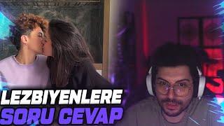 HYPE  LEZBİYENLERE HEP SORMAK İSTEDİĞİN 10 SORU VE CEVAPLARI VİDEOSUNU İZLİYOR  Ece & Eda