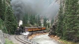 Durango & Silverton Narrow Gauge Railroad - Late Summer Steam to Silverton 4K60