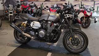 Yamaha XJR Racer Akrapovic start up OhlinsCarbon fibre and 5k for sale @therealtoyshop