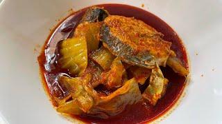 Masak Apa Masak Mystyle Asam Pedas Sayur Asin Old School - Asam Fish Salted Veg Old School