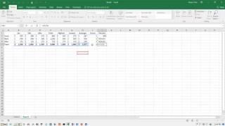 Excel 2016 Formulas Absolute Cell References