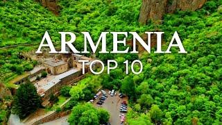 Top 10 Best Places to Visit in Armenia  Armenia Best tourist attractions  Travel Video