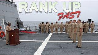 How To RANK UP FAST In The Navy