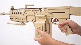 How To Make Cardboard Gun  Making The Devotion From Apex Legends  Hack Room