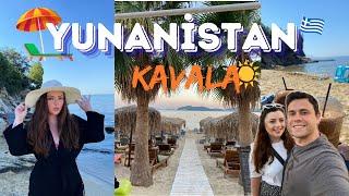 YUNANİSTANA ARABAYLA NASIL GİDİLİR?  DENİZ TATİLİ ️ Kavala- Palio   #greece #kavala #palio #vlog