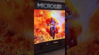 SAMSUNG MICRO LED ALIVE AND WELL FOR SALE AT HARRODS OF LONDON #SAMSUNG #MICROLED #BESTTV #TECH