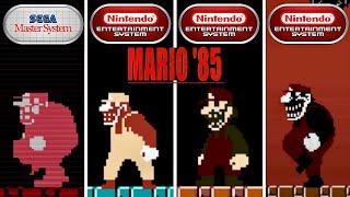 Mario 85 PC Ports 8-BIT Versions Comparison - 4K