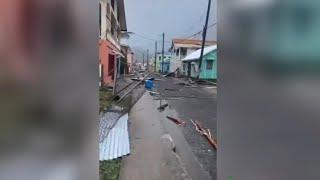 A closer look at damage left behind by Hurricane Beryl in Grenada