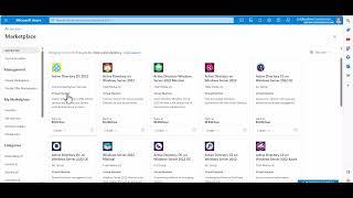 Cloud Administrator Course Project 1 - Azure IaaS Example  - Server 2022 with Active Directory