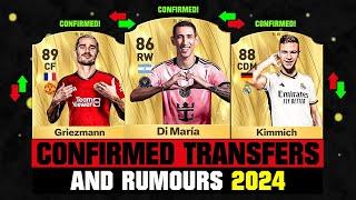 FIFA 25  NEW CONFIRMED TRANSFERS & RUMOURS  ft. Di Maria Griezmann Kimmich... etc