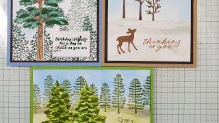 Frosted Forest Stampin Up